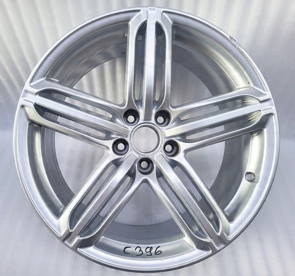 1x Alufelge 19 Zoll 8.5" 5x112 36ET Glanz Silber 8U0601025AC Ac Q3 Rim Wheel