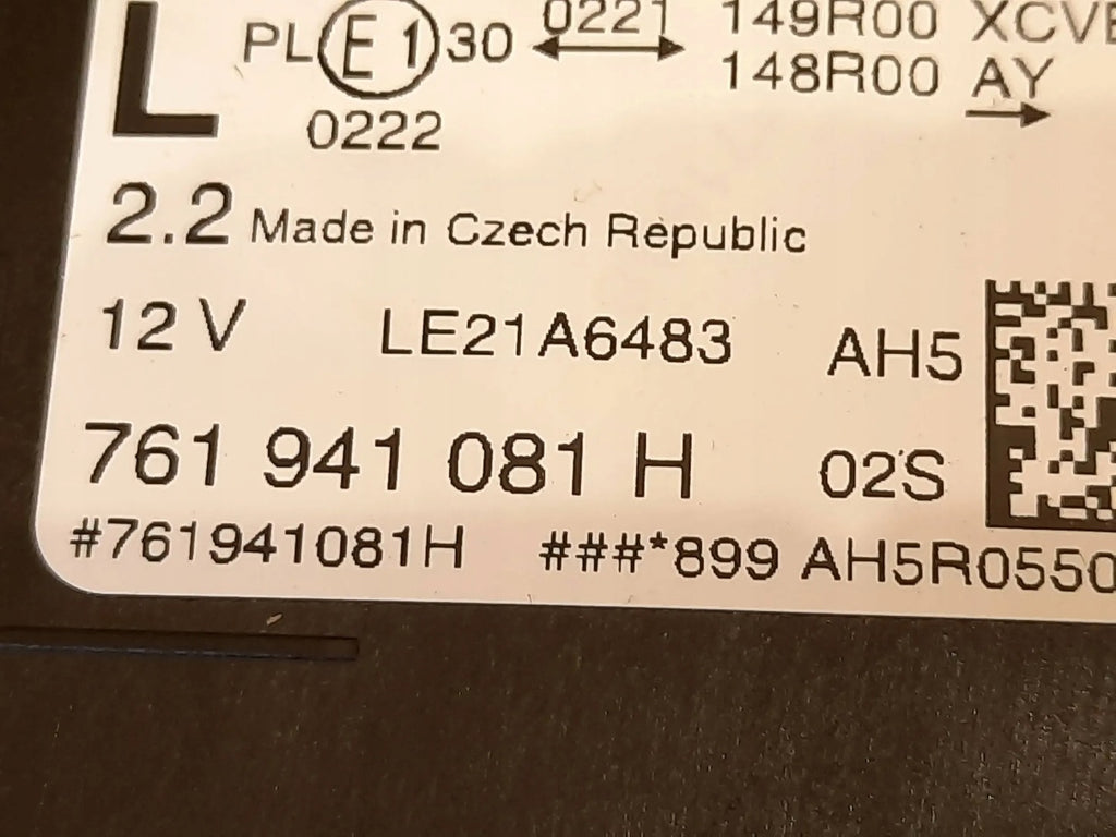 Frontscheinwerfer VW Touareg 761941081H Full LED Links Scheinwerfer Headlight