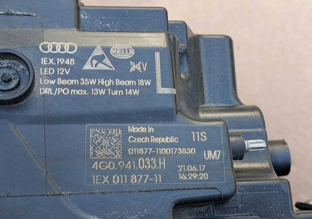 Frontscheinwerfer Audi A6 C7 4G0941033H LED Links Scheinwerfer Headlight