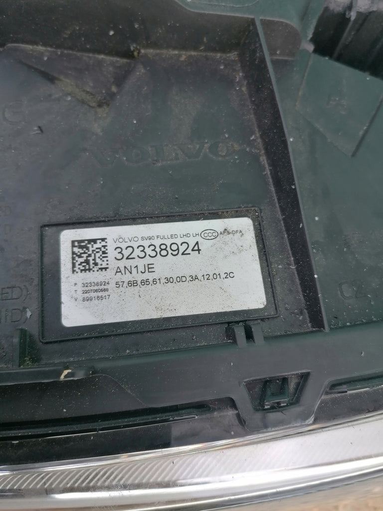 Frontscheinwerfer Volvo S90 V90 32338924 Full LED Links Scheinwerfer Headlight SCH8331481645ws