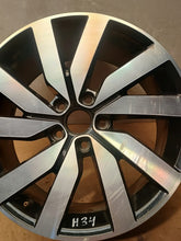 Load image into Gallery viewer, 1x Alufelge 18 Zoll 7.5" 5x112 51ET Glanz Schwarz 5G0601025AL VW Golf VII I FEL3745936573hl