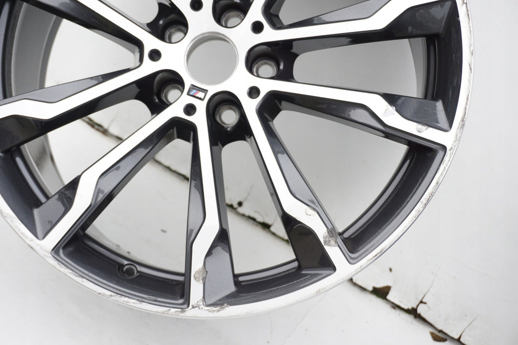 1x Alufelge 20 Zoll 9.5" 5x112 43ET Glanz 8010269 BMW G01 G02 Mg Rim Wheel FEL1424370164rw