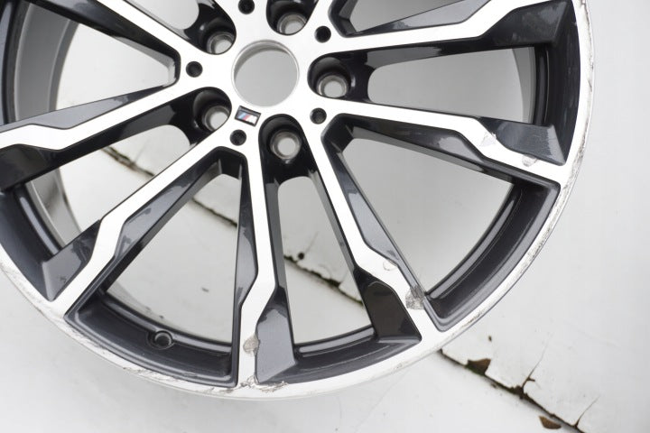 1x Alufelge 20 Zoll 9.5" 5x112 43ET Glanz 8010269 BMW G01 G02 Mg Rim Wheel FEL1424370164rw