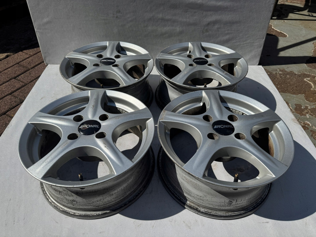 4x Alufelge 14 Zoll 6.0" 4x108 13ET Silber 42R4604250 Peugeot I Rim Wheel FEL6356566610fb
