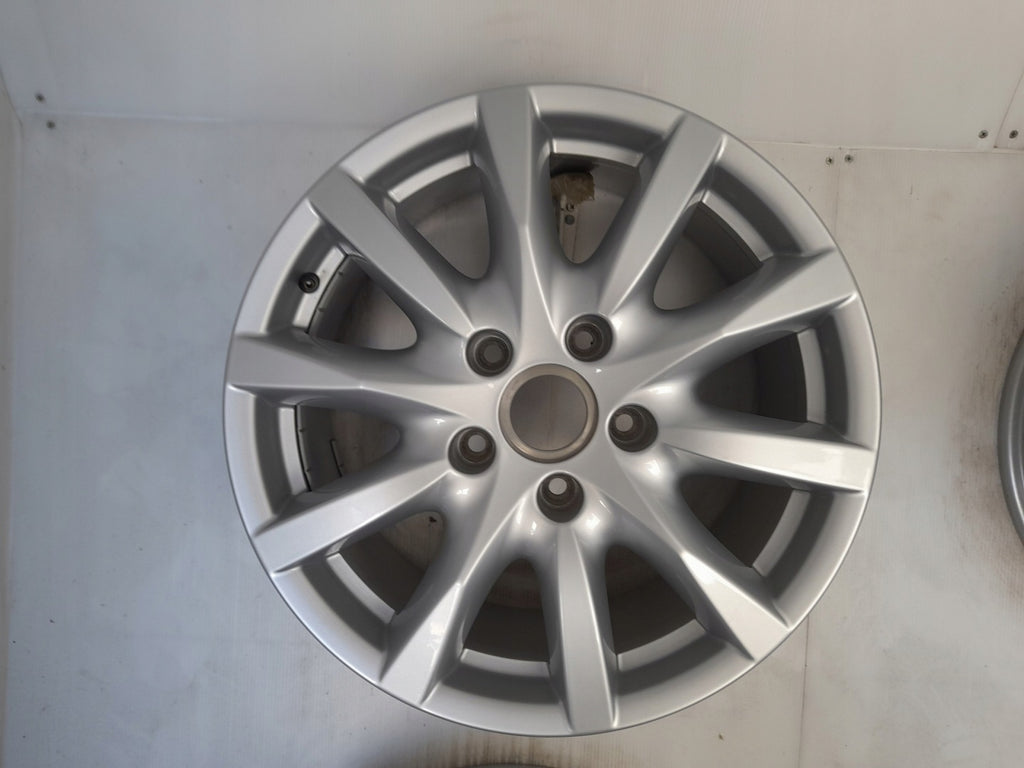 4x Alufelge 18 Zoll 8.0" 5x130 53ET Glanz Silber 7P5601025 Porsche Rim Wheel FEL9451937232ra