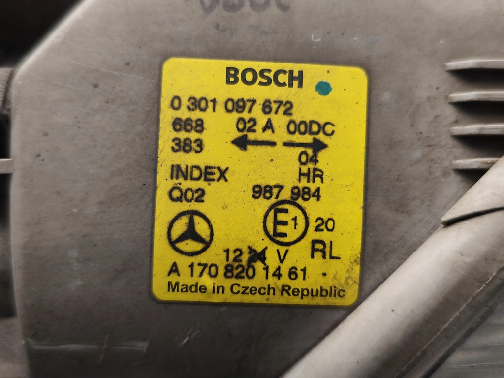 Frontscheinwerfer Mercedes-Benz Convertible A1708201461 Rechts Headlight SCH4437552352lz