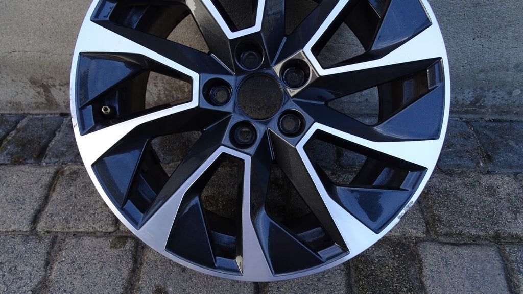 1x Alufelge 16 Zoll 7.0" 5x100 46ET Glanz Silber 6V0601025 Skoda Fabia Iii FEL1028781262lu