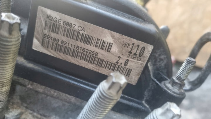 Motor Ford K2GE-6007-CA 2.0 97PS 71kW 30TKm Benzin Engine Unkomplett MOT7651605264cx