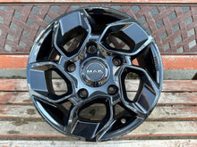 Load image into Gallery viewer, 1x Alufelge 16 Zoll 6.5" 5x160 60ET Glanz Schwarz KBA54264 Ford Transit FEL8812676249cl