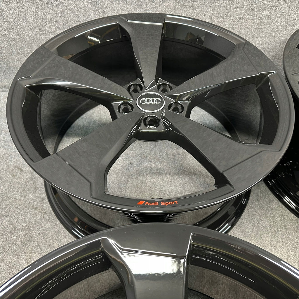 4x Alufelge 19 Zoll 8.5" 5x112 40ET Glanz Silber 8W0601025CG Audi A4 B9 FEL2108600037jl