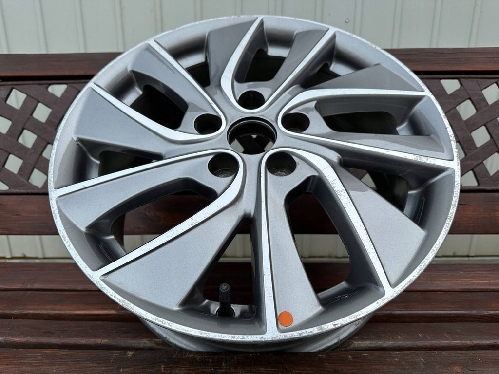 1x Alufelge 17 Zoll 7.0" 5x114.3 58ET Glanz Graphit 5210-G4350 Hyundai I30 Mg FEL1958378659ap