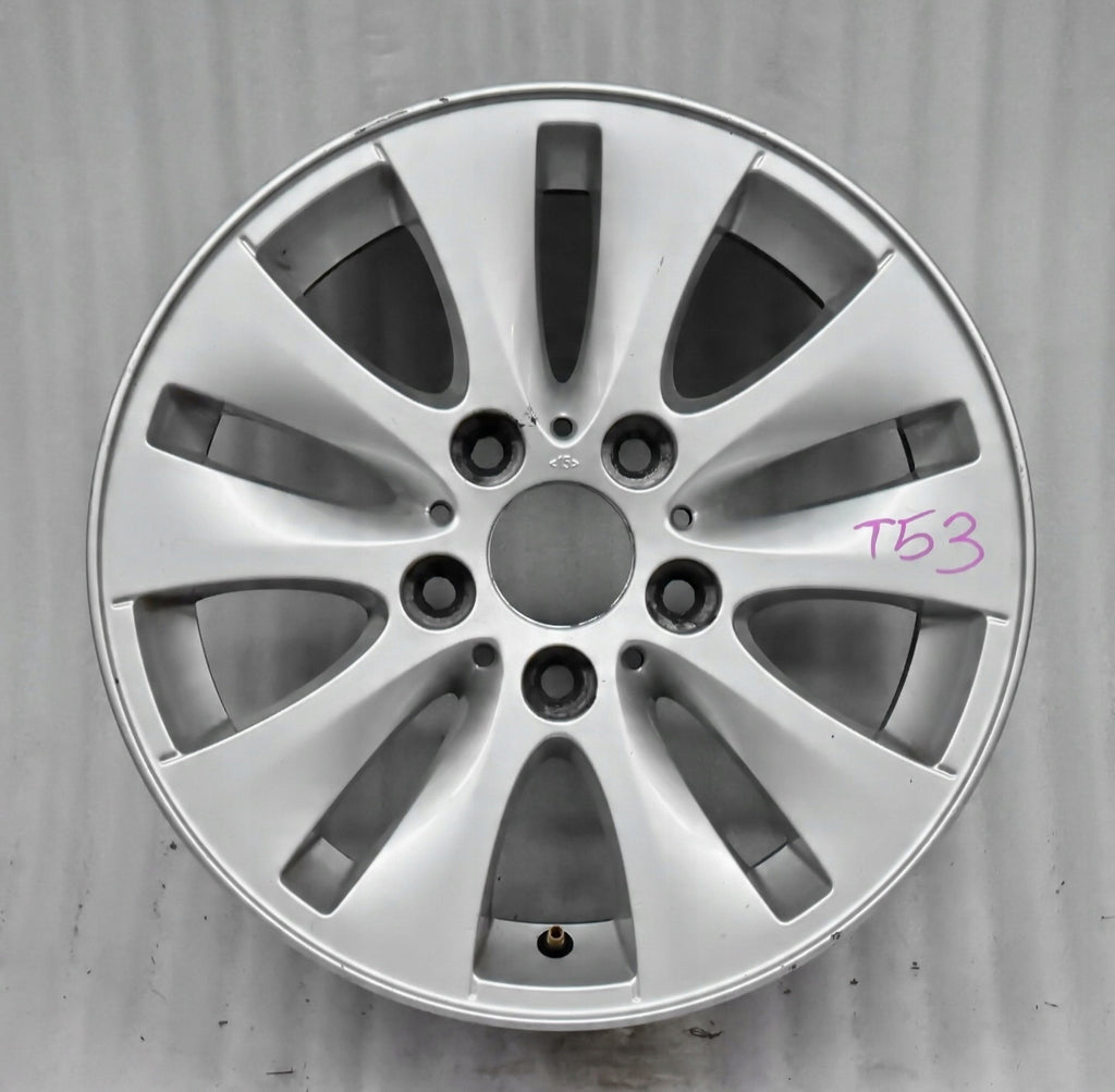 1x Alufelge 16 Zoll 6.5" 5x120 42ET Glanz Silber 6779786 BMW 1 E88 E81 E82 E87