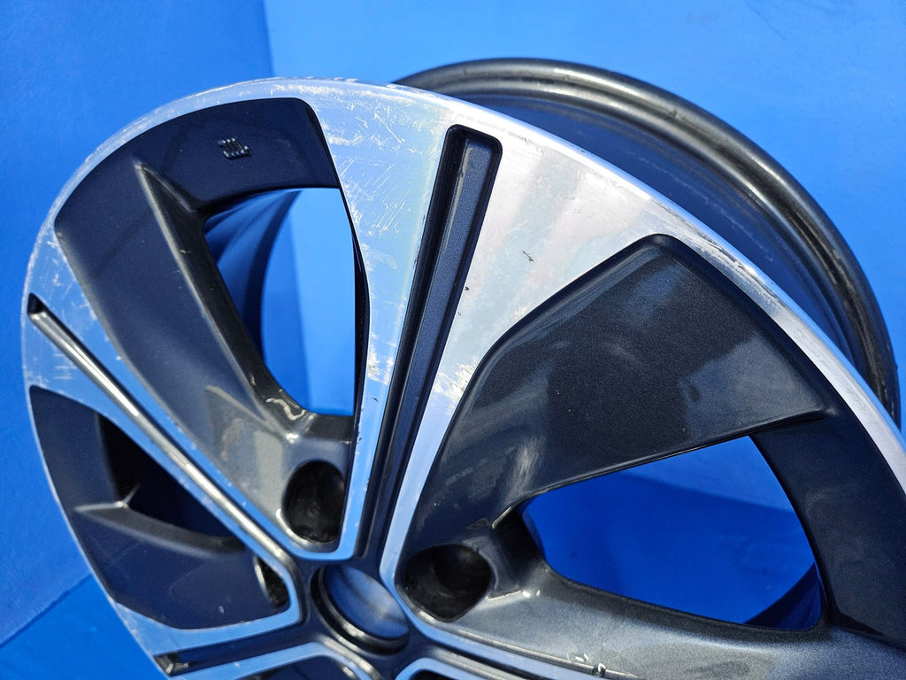 1x Alufelge 17 Zoll 6.5" 5x114.3 45ET Glanz Graphit 5SH3E Mg Pulsar Rim Wheel