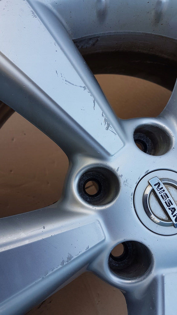 1x Alufelge 17 Zoll 6.5" 5x114.3 40ET Nissan Qashqai J10 Rim Wheel