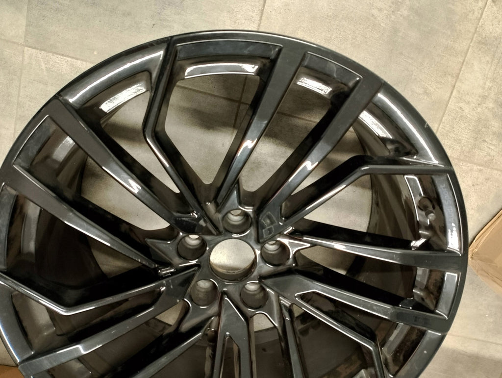 1x Alufelge 20 Zoll 9.0" 5x112 22ET Schwarz 8W0601025FE Audi A5 A4 Rim Wheel FEL5313678181ck