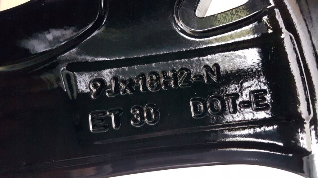 1x Alufelge 18 Zoll 9.0" 5x112 30ET Mercedes-Benz Glc Rim Wheel FEL6500111293ht