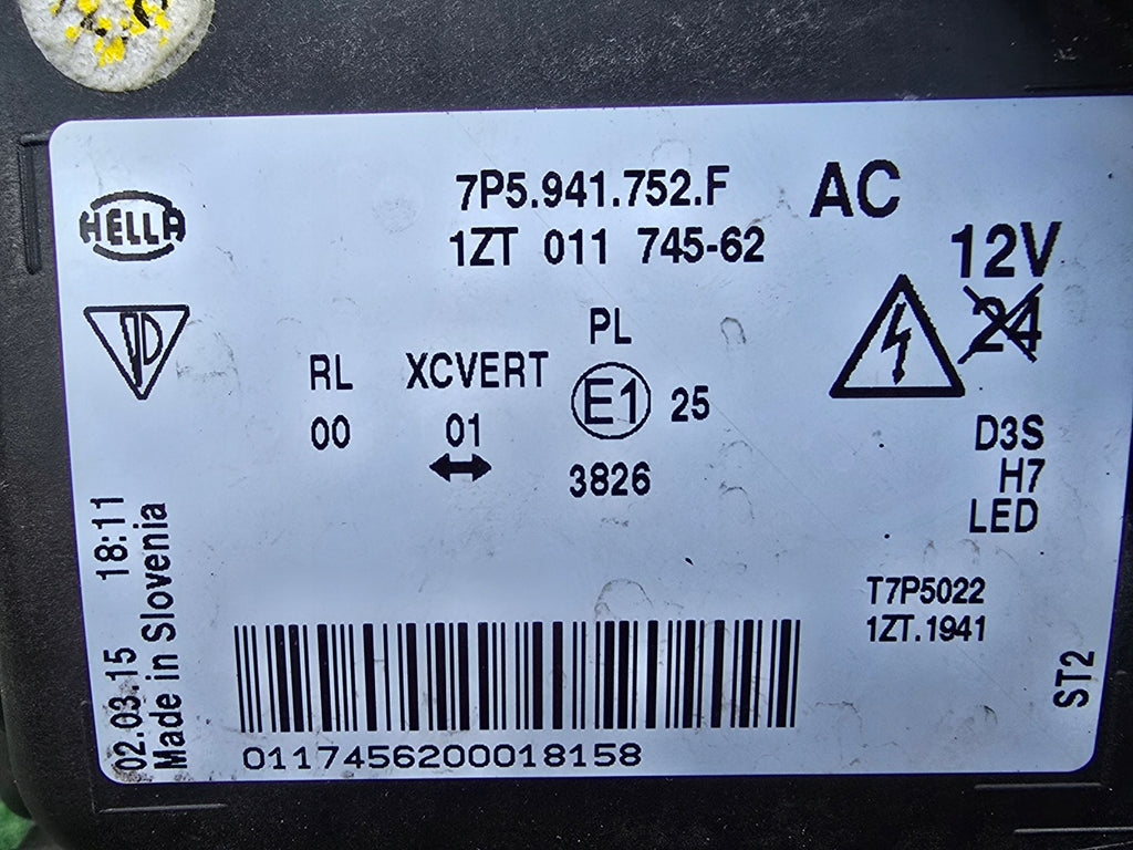 Frontscheinwerfer Porsche Cayenne 7P5941752F Rechts Scheinwerfer Headlight SCH2853336861in
