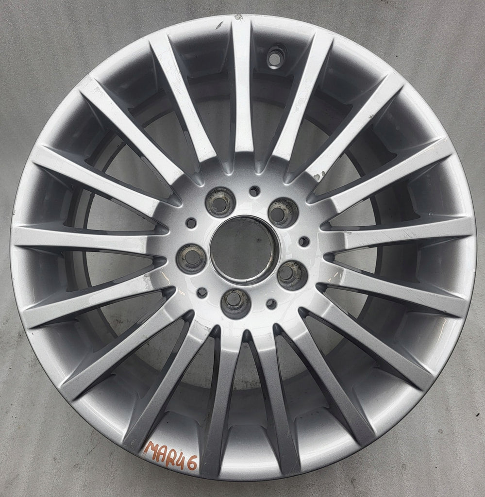 1x Alufelge 17 Zoll 8.5" 5x112 58ET Glanz Silber A2044010102 Mercedes-Benz W204 FEL9545311981xh