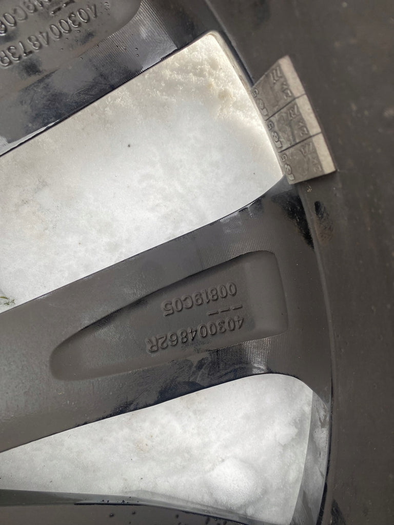 1x Alufelge 19 Zoll 7.0" 5x114.3 32ET 403004862R Renault Rim Wheel