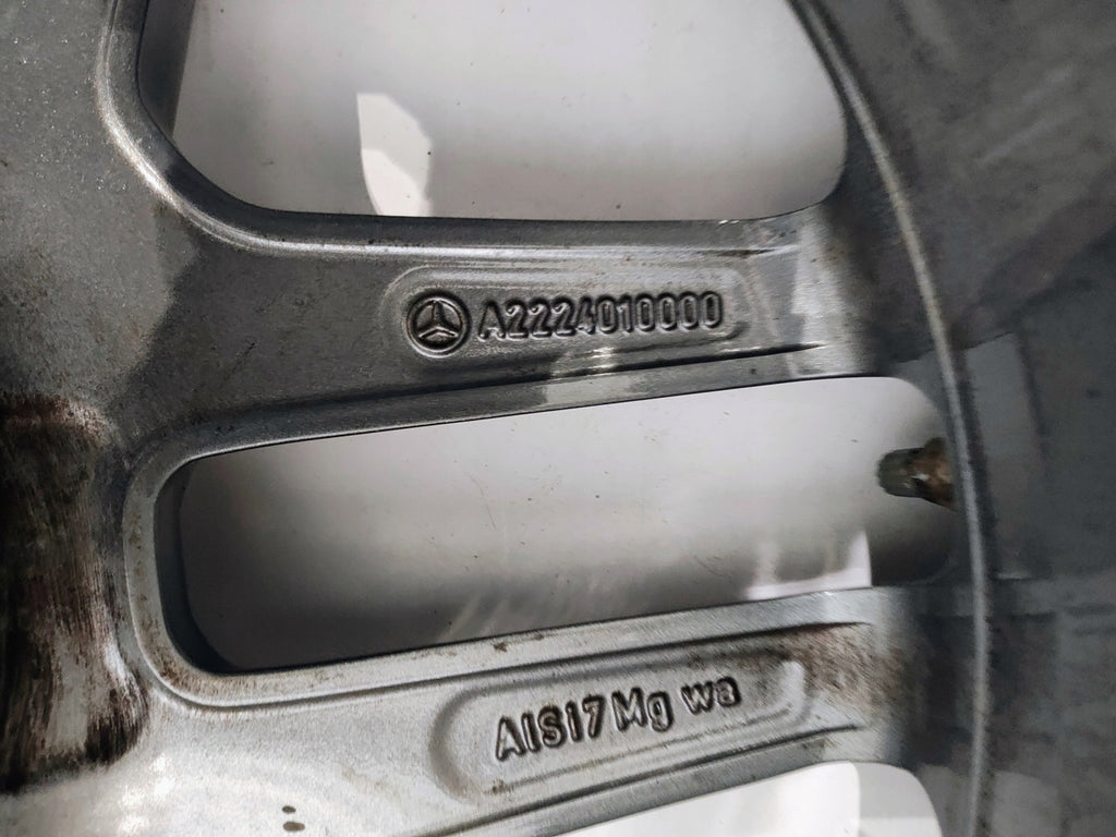 1x Alufelge 19 Zoll 8.5" 5x112 38ET Glanz A2224010000 Mercedes-Benz W222 FEL7165780960gd