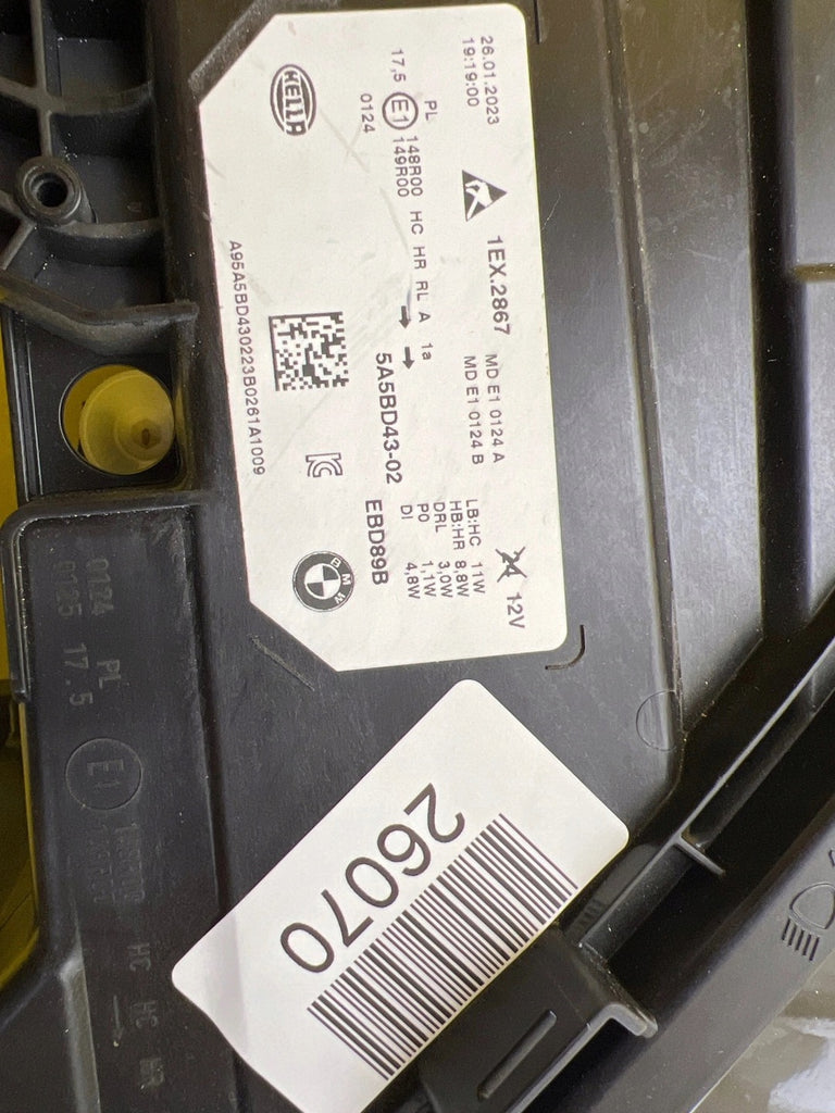 Frontscheinwerfer BMW X1 5A5BD43-02 LED Links Scheinwerfer Headlight SCH2204772674bb