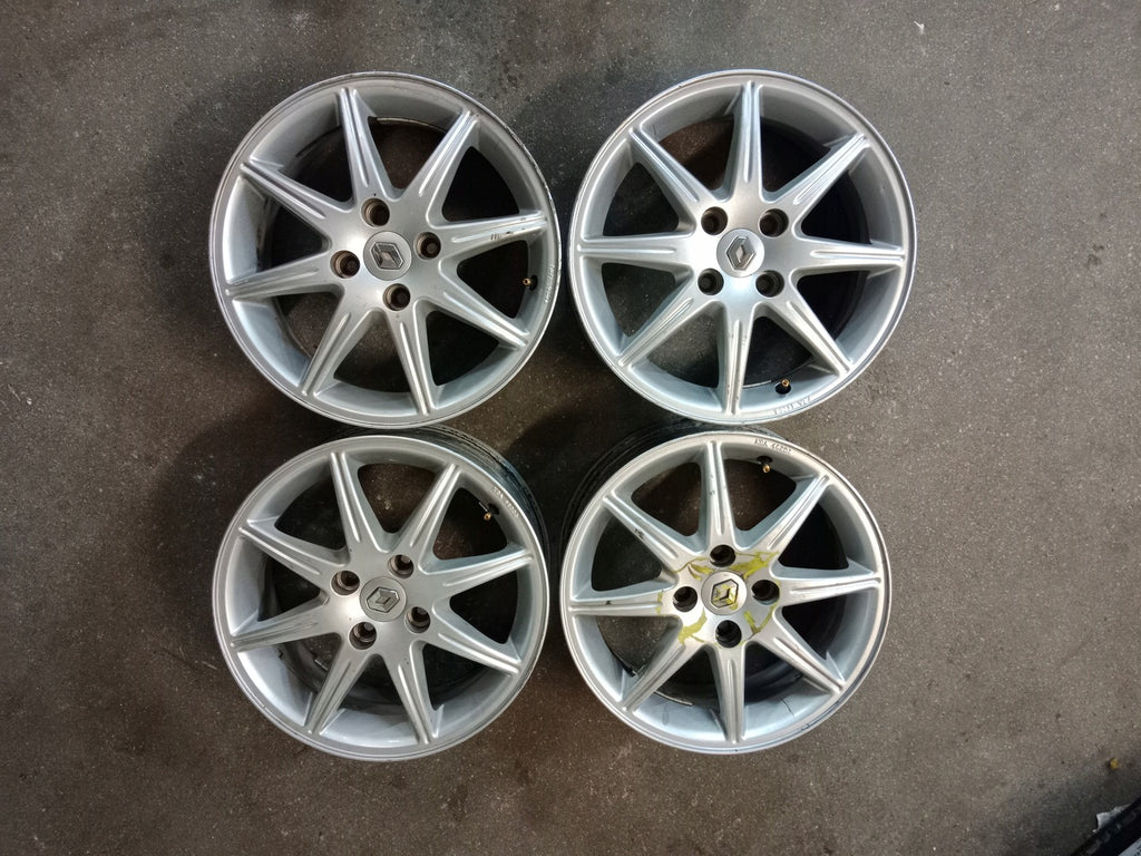 1x Alufelge 15 Zoll 6.0" 4x100 Renault Rim Wheel