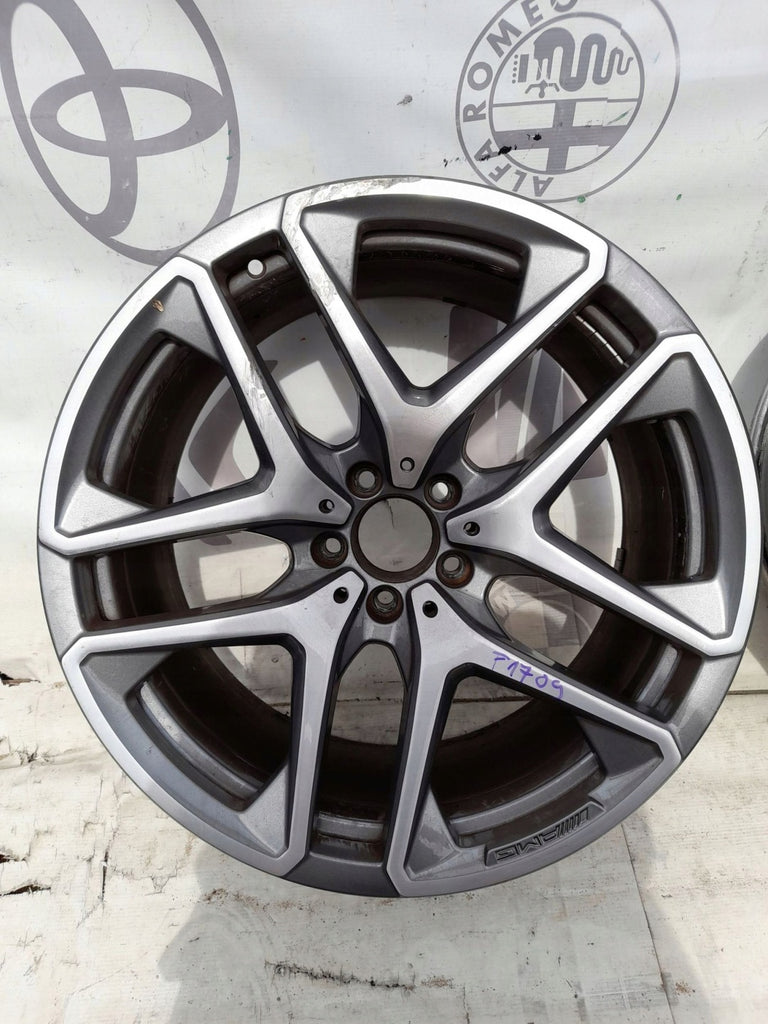 1x Alufelge 20 Zoll 10.0" 5x112 Mercedes-Benz Glc C253 X253 Rim Wheel FEL1839632182si