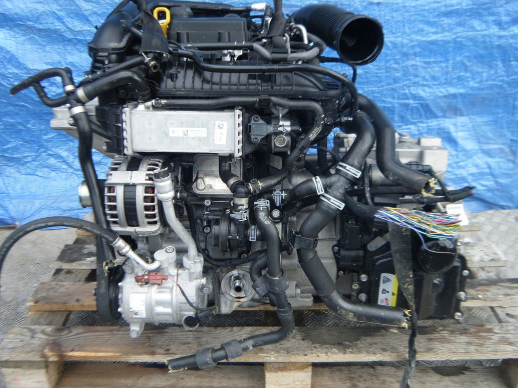Motor Skoda VW Fabia IV Golf Polo DUS 1.0 TSI 12TKm Benzin Engine Unkomplett