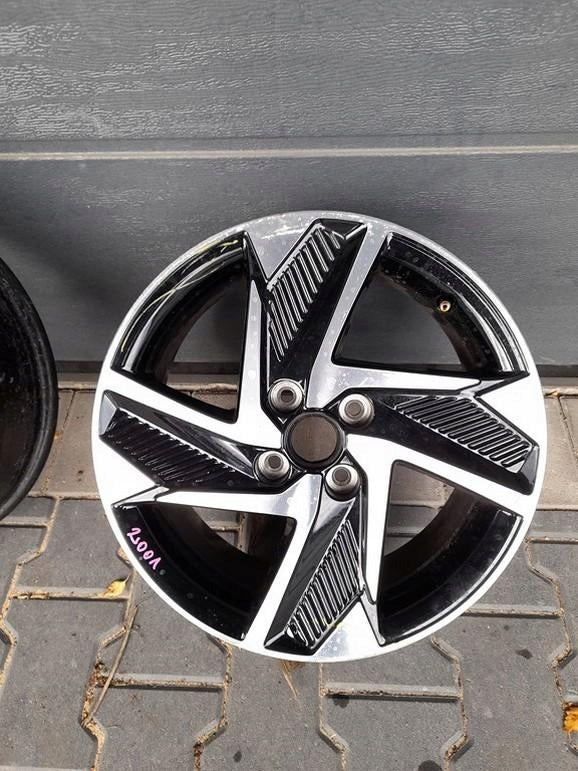 1x Alufelge 16 Zoll 6.5" 4x110 Hyundai I10 Rim Wheel