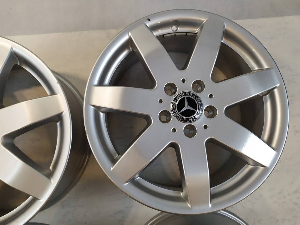 4x Alufelge 17 Zoll 7.5" 5x112 56ET A1644014502 Mercedes-Benz W164 Rim Wheel FEL5892085055rd