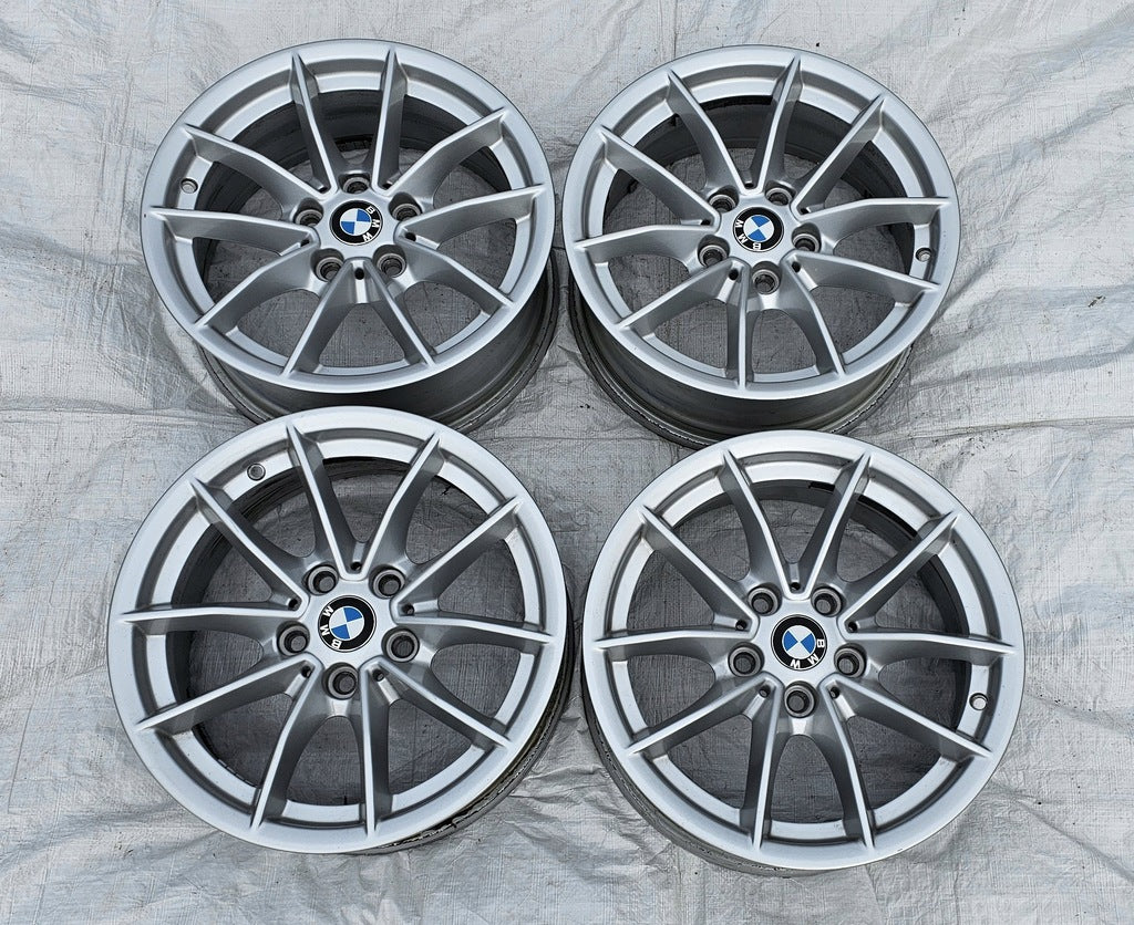 4x Alufelge 16 Zoll 6.5" 5x112 22ET Glanz Silber 6876921 BMW 3 G21 G20 Rim Wheel FEL5340454095dt