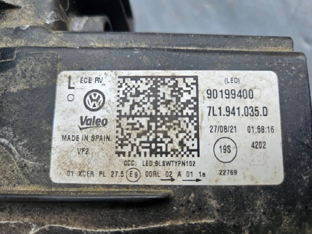 Frontscheinwerfer VW Transporter Caravelle 7L1941035D 90199400 Links Headlight