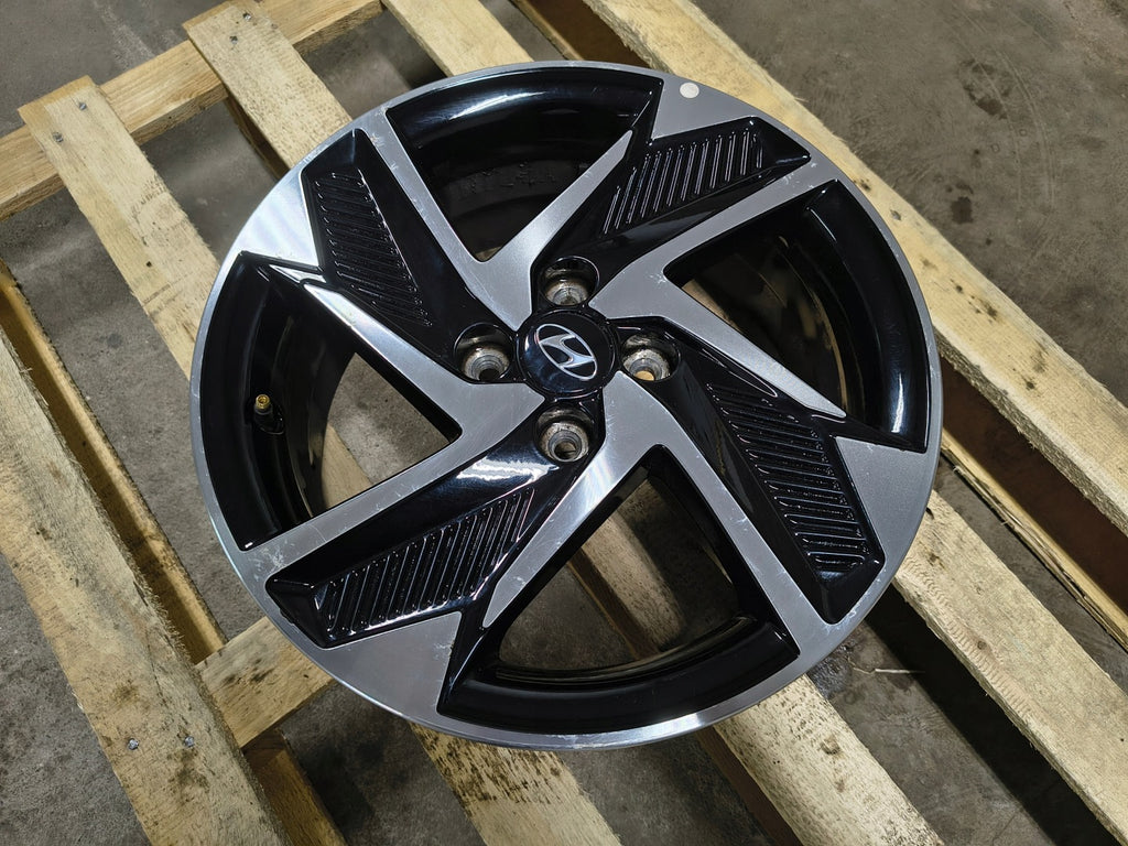 1x Alufelge 16 Zoll 6.5" 4x100 52910K7200 Hyundai I Rim Wheel FEL9210309079cr