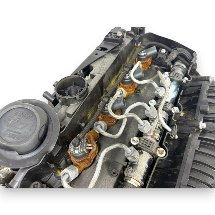 Motor BMW E83 E84 N47D20A 2.0 178TKm 2009 Diesel Engine Komplett MOT7216031941mn