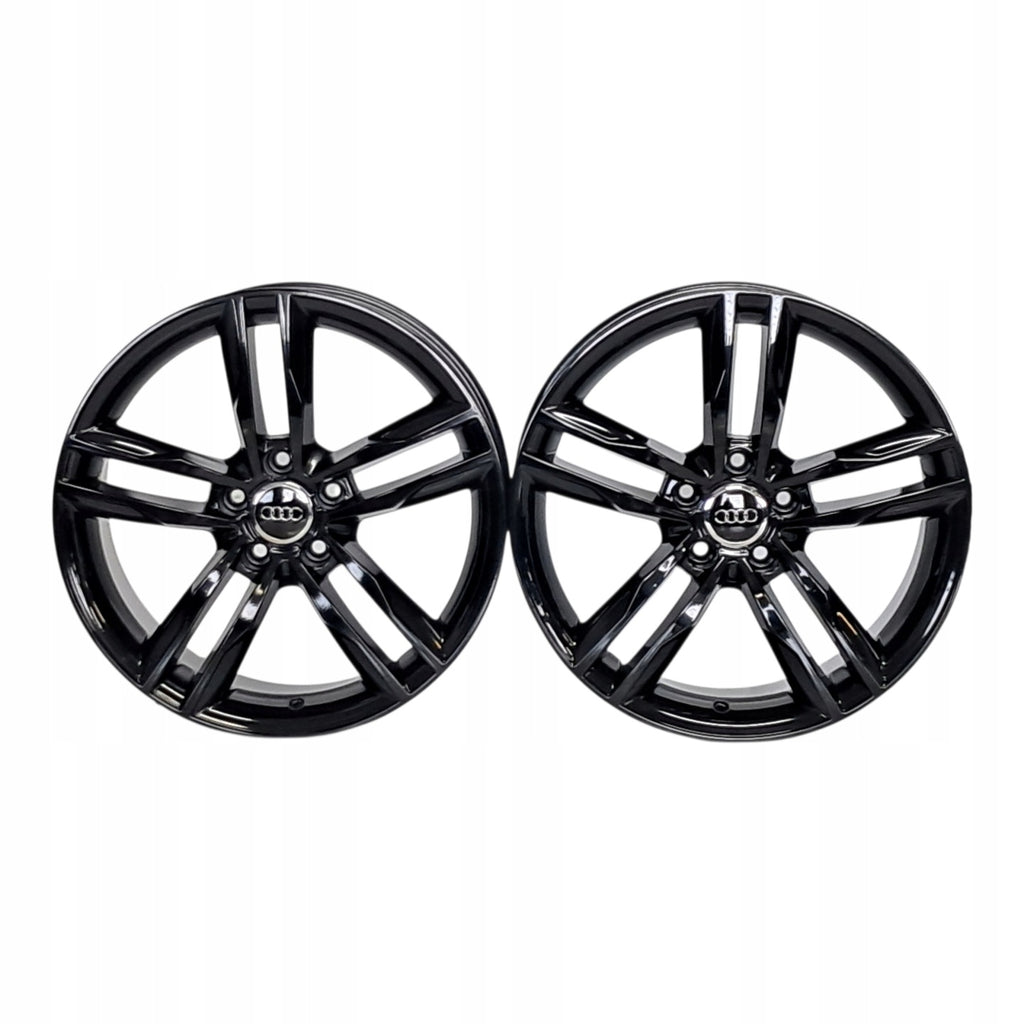 4x Alufelge 18 Zoll 8.0" 5x112 35ET Glanz Schwarz 8K0601025 Audi A4 B7 Rim Wheel FEL6694529644vs