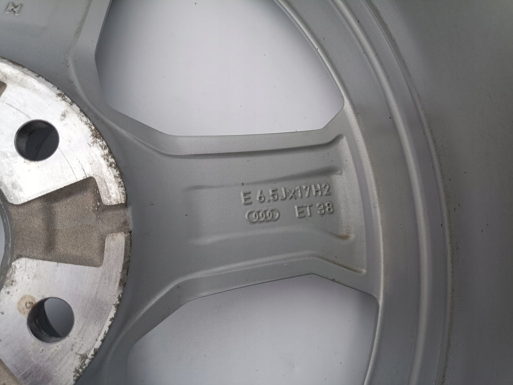 1x Alufelge 17 Zoll 6.5" 5x112 38ET Silber 83A601025AL Audi Q3 Rim Wheel FEL6306414280rd