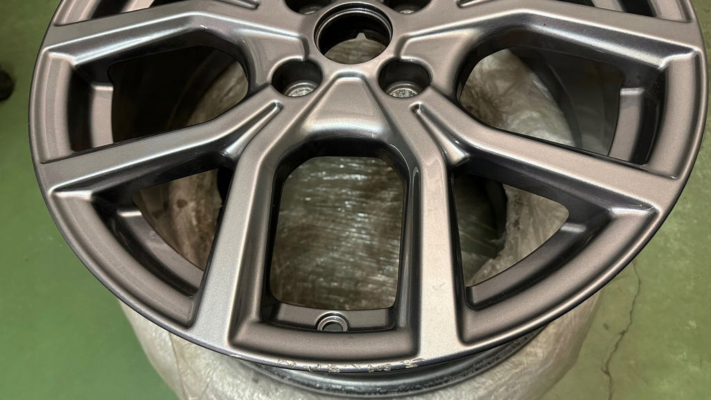 1x Alufelge 17 Zoll 7.0" 4x108 47 5ET Glanz Grau N1BC-1007-EA Ford Ecosport