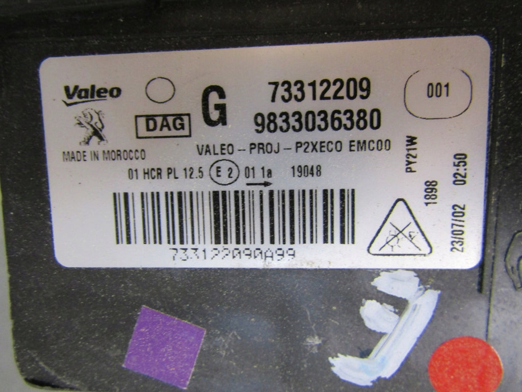 Frontscheinwerfer Peugeot 208 II 9833036380 LED Links Scheinwerfer Headlight SCH5505698867rr