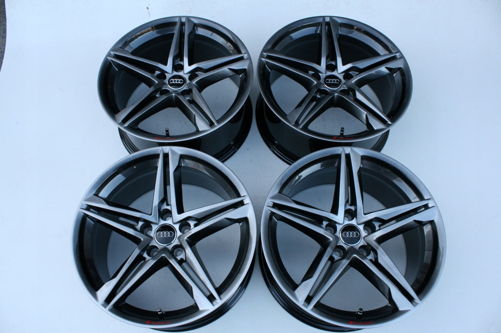 4x Alufelge 18 Zoll 8.5" 5x112 29ET 8W0601025DE Audi Rim Wheel FEL5225274600wr