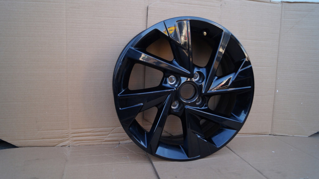 1x Alufelge 16 Zoll 6.5" 4x100 38ET Schwarz OP516009 Opel Corsa Rim Wheel FEL1153661950le