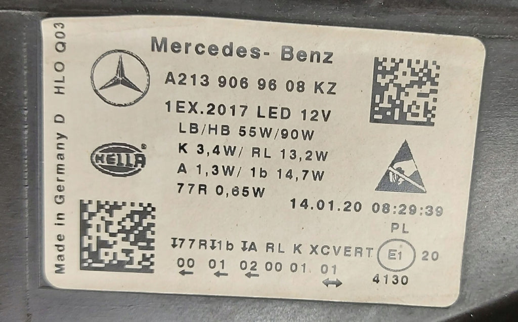 Frontscheinwerfer Mercedes-Benz W213 A2139069608 Xenon Rechts Headlight SCH8386073207tv