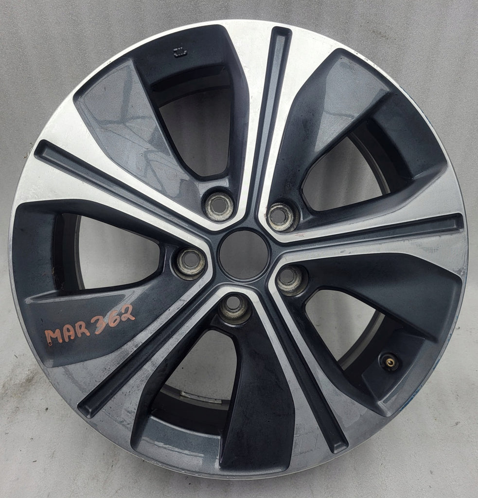 1x Alufelge 17 Zoll 6.5" 5x114.3 45ET Glanz Graphit N86701 Mg X-Trail I Pulsar FEL3722638898ve