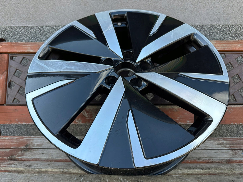 1x Alufelge 19 Zoll 7.5" 5x112 40ET Glanz Schwarz 571601025M VW Tiguan Rim Wheel FEL1997360318gp