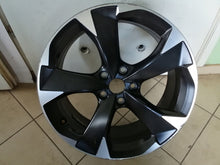 Laden Sie das Bild in den Galerie-Viewer, 1x Alufelge 18 Zoll 7.5&quot; 5x112 46ET Glanz Schwarz 5FA601025 Seat Leon Rim Wheel