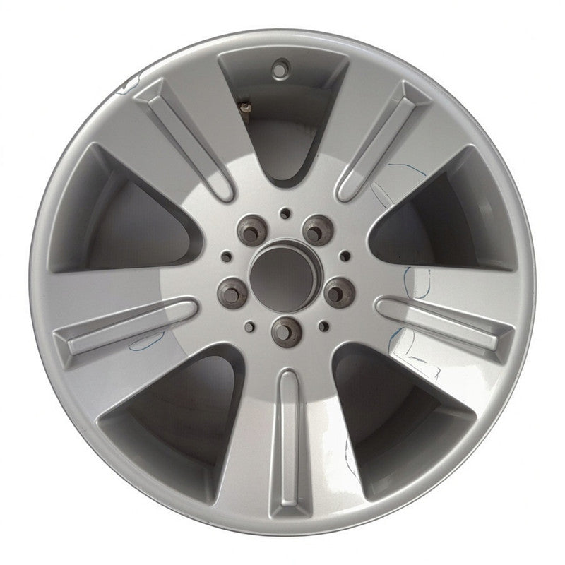 1x Alufelge 18 Zoll 8.0" 5x112 60ET Glanz Silber A1644014602 Mercedes-Benz W164