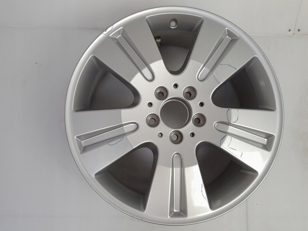 1x Alufelge 18 Zoll 8.0" 5x112 60ET Glanz Silber A1644014602 Mercedes-Benz W164