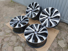 Load image into Gallery viewer, 4x Alufelge 18 Zoll 8.0" 5x112 25ET Glanz Schwarz 760601025 Audi Q7 Touareg FEL8331508306oa