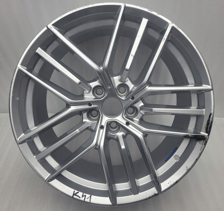 1x Alufelge 19 Zoll 8.5" 5x112 29ET Glanz Silber 5A324D6 BMW 5 G31 G30 Rim Wheel FEL9704192234gm