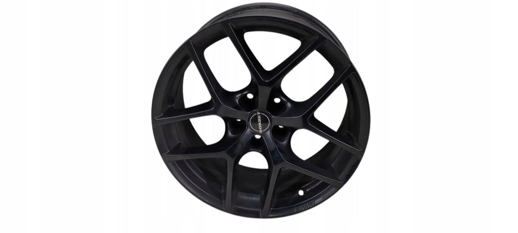 1x Alufelge 18 Zoll 8.0" 5x108 45ET Glanz Schwarz KBA50658 Rim Wheel FEL8545397412lm