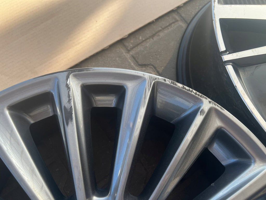 1x Alufelge 17 Zoll 7.0" 5x108 50ET Glanz Graphit F1EC-1007-N1A Ford Rim Wheel